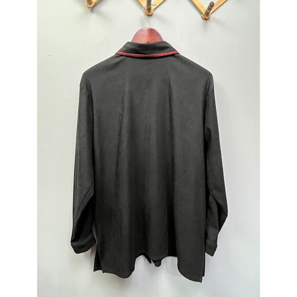 Monterey By Koret Jacket Womens 14 Shirt Multicolor Plaid accents Shacket - Picture 2 of 8